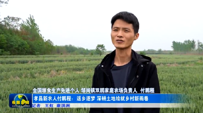 付鹏程：返乡逐梦 绘就乡村新画卷
