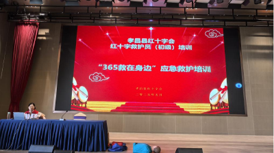 孝昌县红十字会：解锁急救密码  筑牢生命防线