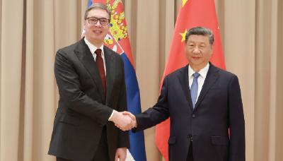 视频丨习近平会见塞尔维亚总统武契奇