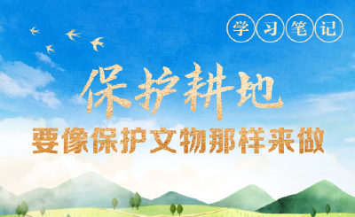 天天学习｜保护耕地要像保护文物那样来做