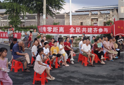 孝昌小悟：平安宣传零距离 全民共建齐参与