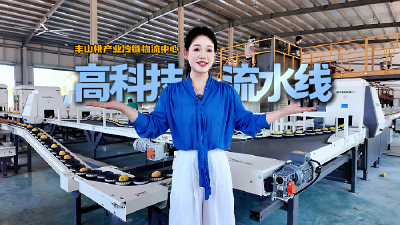 丰山桃子“鲜”人一步：冷链物流中心，即将启动！.mp4