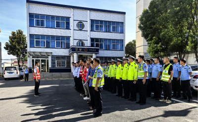 孝昌小河：整治宣传齐发力  织密安全“防护网”