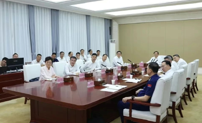 王忠林调度咸丰县抢险救灾工作