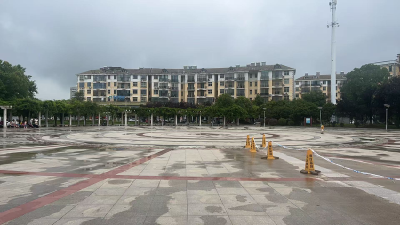 孝昌园林：排水升级解民忧  广场旧貌展新颜