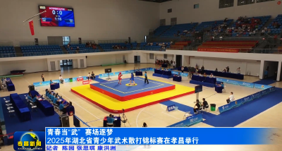 青春当“武” 赛场逐梦 2025年湖北省青少年武术散打锦标赛在孝昌举行