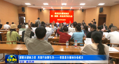 孝昌县自媒体协会成立 