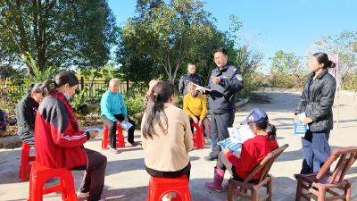 孝昌丰山：反诈宣传“不降温” 平安守护“更走心”