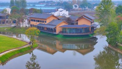 把非遗街区建在水中央？湖北孝昌这个村子的玩法有点意思！