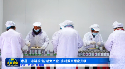孝昌：小罐头“链”动大产业 乡村振兴甜密升级