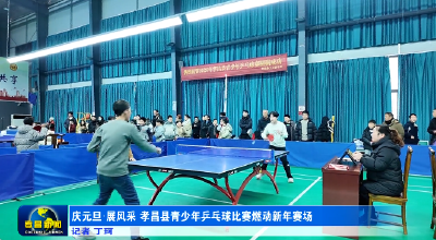 孝昌新年第一赛，“竞”如此之“燃”！ 