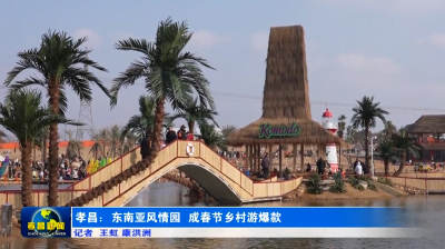 NPC巡游、篝火烟花…孝昌版“东南亚”刷屏朋友圈