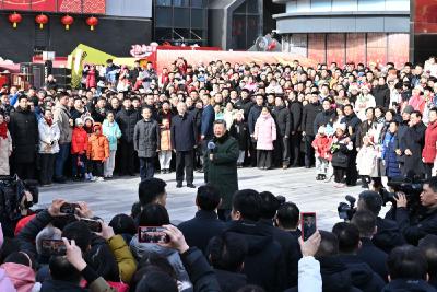 总书记北京考察｜记者手记：春擂奋进鼓，跃马赴新程