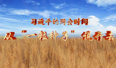 习近平的两会时间丨从“一粒种子”说开去