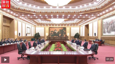 独家视频丨习近平会见郑丽文：两岸同胞同属中华民族 铸就共同信念