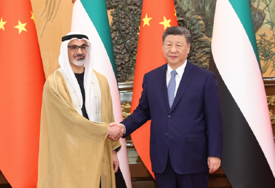 习近平会见阿联酋阿布扎比王储哈立德