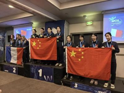 应城姑娘万雅琦闪耀法兰西！助力中国跳伞队勇夺风洞造型世界杯一金一铜