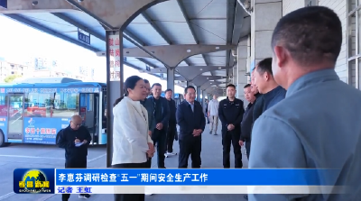 李惠芬调研检查“五一”期间安全生产工作