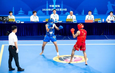 两天热血对决落幕！上合组织国家武术散打争霸赛在安陆收官