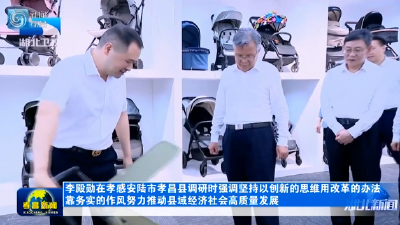李殿勋到孝感安陆市孝昌县调研