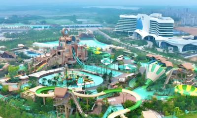 一汪湖水成“心脏”！解码孝感方特海绵城市建设巧思
