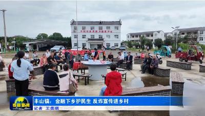 丰山镇：金融下乡护民生 反诈宣传进乡村