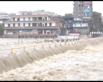 大悟遭受特大暴雨袭击 已造成3人死亡1人失踪