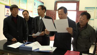 市人大常委会副主任胡益荣到大悟县调研县乡人大换届选举工作