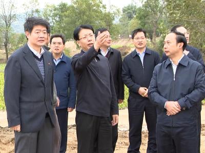省委常委、组织部部长于绍良到大悟县调研脱贫攻坚工作