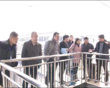 国家住建部考核组来大悟考核城镇供水规范化管理工作
