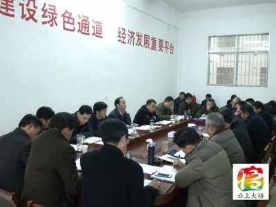 大悟县召开光伏发电项目推进会