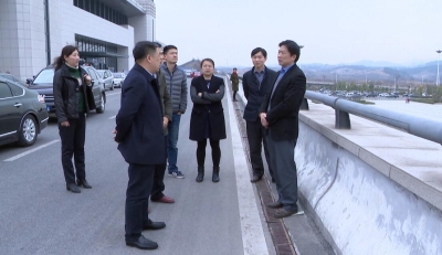 孝感市旅游局副局长韩照方来大悟县调研旅游产业发展情况