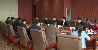 利欧集团来大悟县考察美丽乡村建设污水处理专业设备生产项目