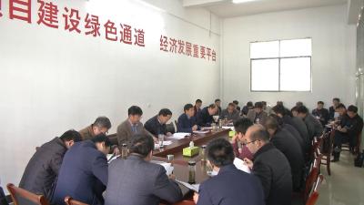 大悟县召开重点项目建设问题清单交办推进会