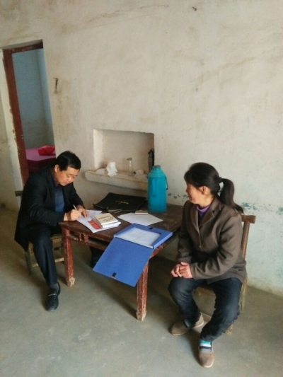 吴元生到东新乡调研精准扶贫等工作