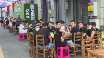 大悟农贸批发城金街美食街开街！