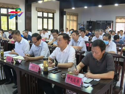 定点帮扶和区域协作帮扶大悟县工作联席会召开