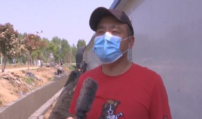 云梦：倒店乡坚持疫情防控与扶贫项目复工“两手抓”