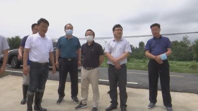 云梦丨江浩到云梦调研督导防汛应急工作