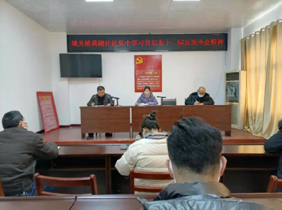 城关镇：掀起学习贯彻中央、省纪委全会精神热潮