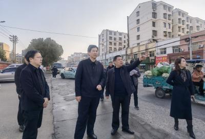 【五城同创 共建美丽云梦】县领导调研督导“五城同创”包保路段、“门前四包”工作