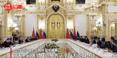 习近平同俄罗斯总统举行会谈