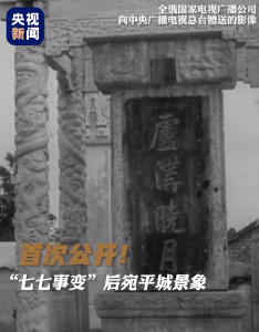 首次公开！总台独家影像揭露日本侵华滔天罪行
