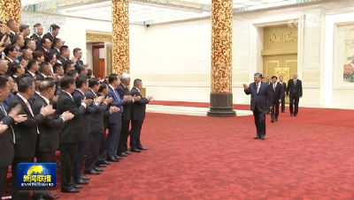 习近平会见第十届世界华侨华人社团联谊大会代表