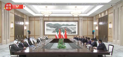 独家视频丨习近平会见科威特王储米沙勒