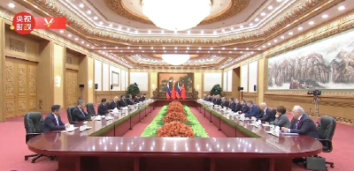 独家视频丨习近平同俄罗斯总统普京会谈