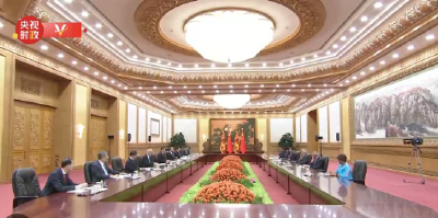独家视频丨习近平会见斯里兰卡总统维克拉马辛哈