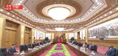 独家视频丨习近平会见巴布亚新几内亚总理马拉佩