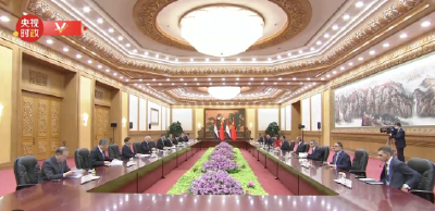 独家视频丨习近平会见埃及总理马德布利