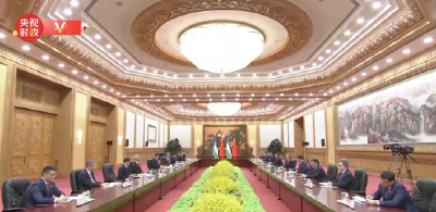 独家视频丨习近平会见乌兹别克斯坦总统米尔济约耶夫